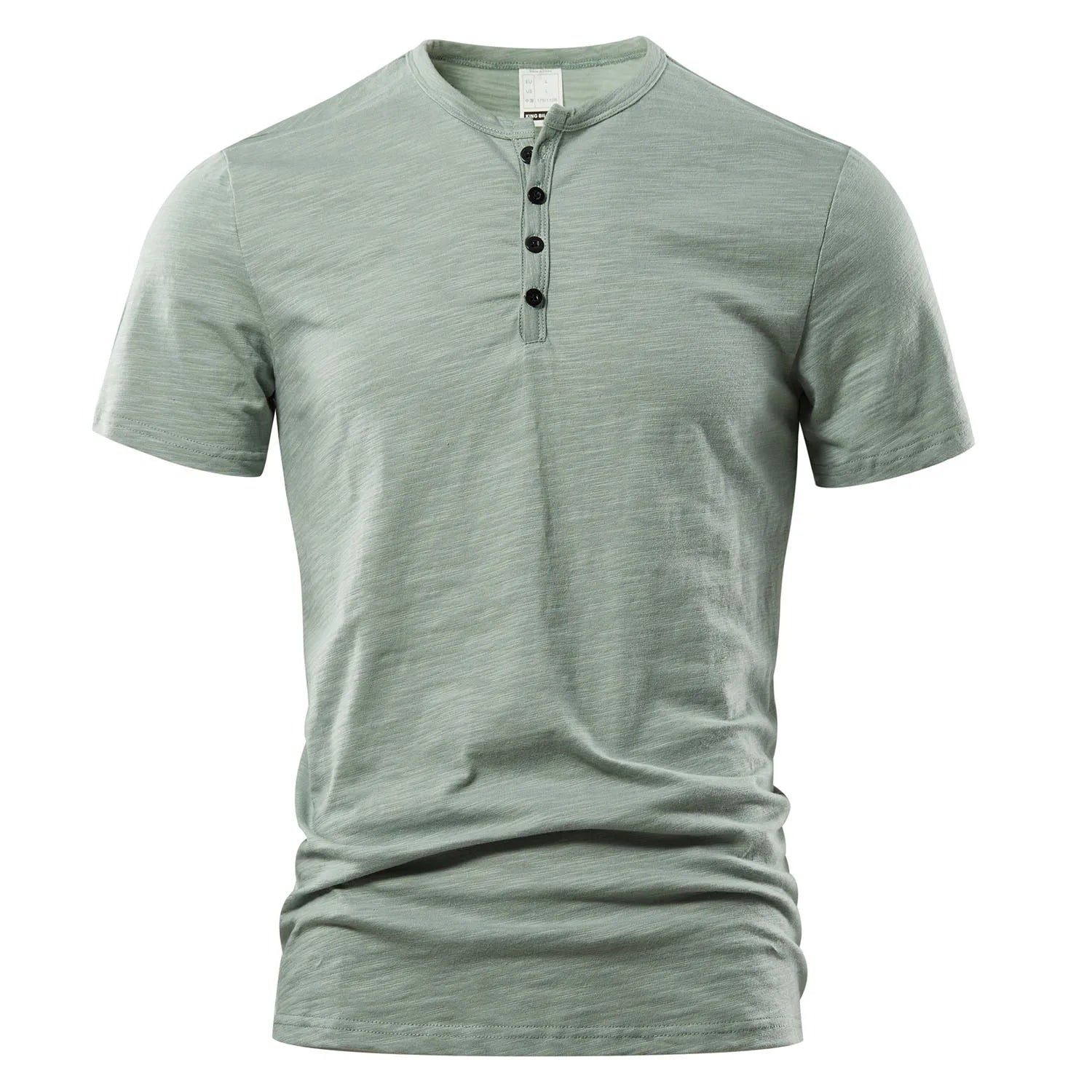 Men's Casual Henley T-Shirt | Classic 10