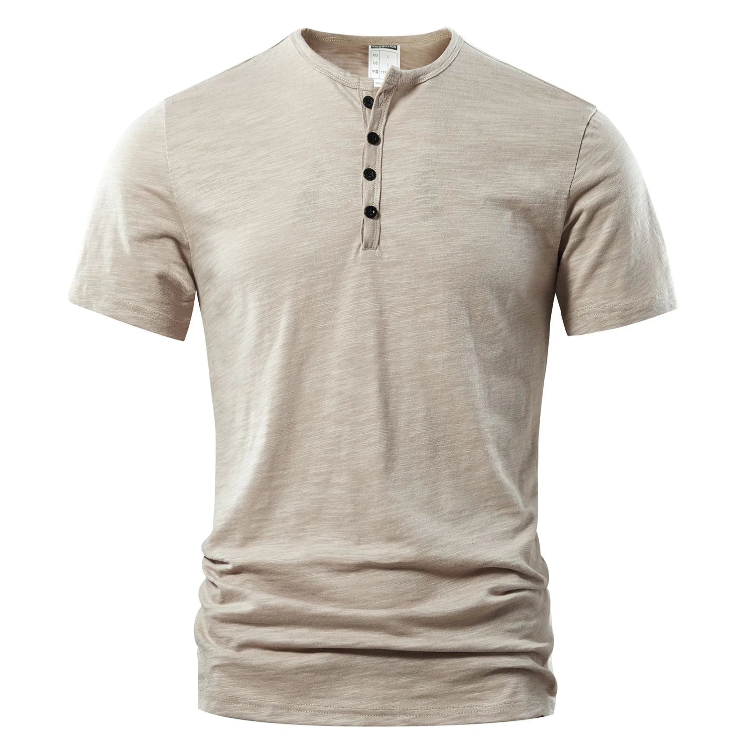 Men's Casual Henley T-Shirt | Classic 8