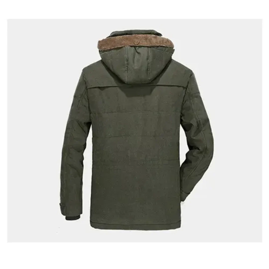 Men’s Classic Winter Jacket with Hood | Warmth and Wind Protection 5