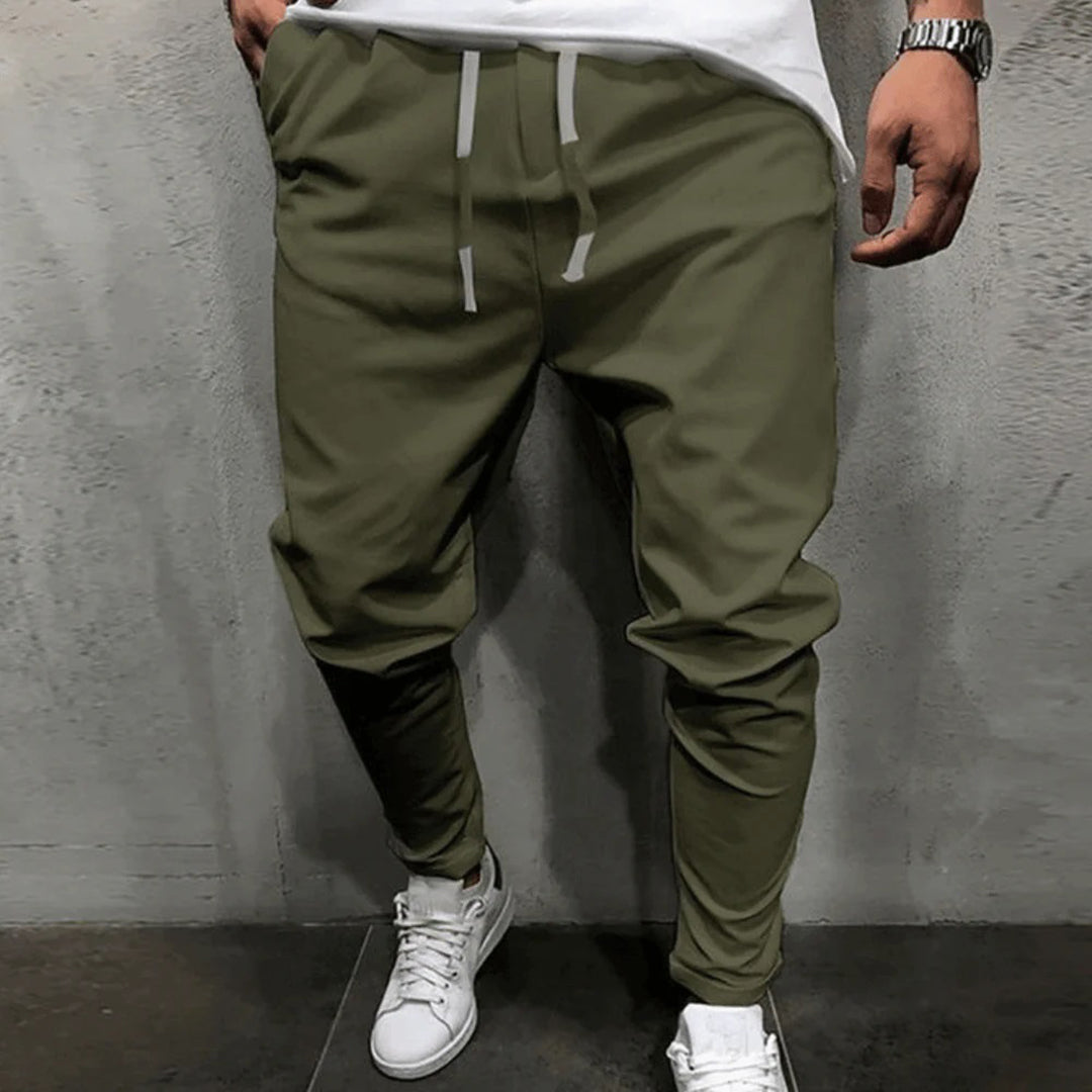 Men’s Jogger Trousers - Tapered Fit - Elastic Waist & Cuffs - Casual & Active Wear 1