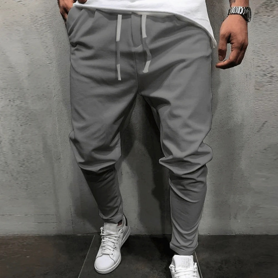 Men’s Jogger Trousers - Tapered Fit - Elastic Waist & Cuffs - Casual & Active Wear 2