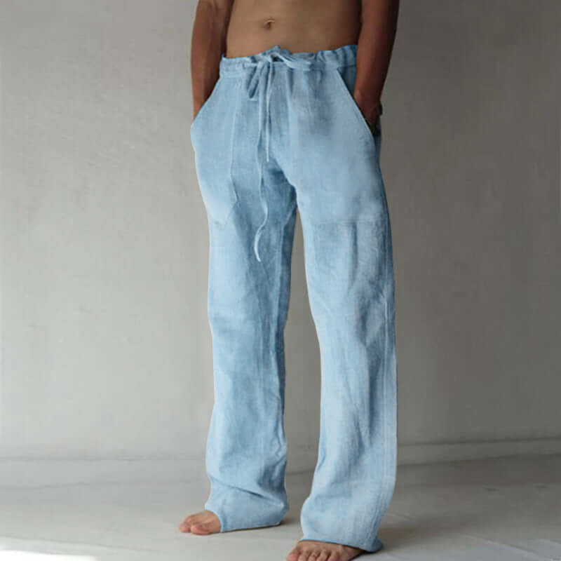 Men's Linen Drawstring Pants | Summer 1