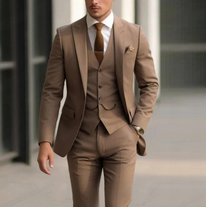 Men's Stylish 3-Piece Wedding Guest Suit | Classic 1
