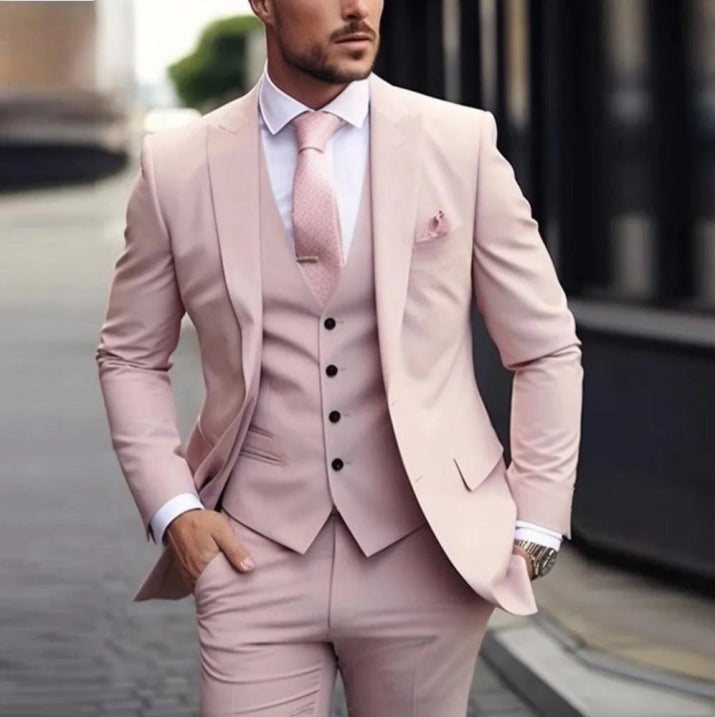 Men's Stylish 3-Piece Wedding Guest Suit | Classic 6