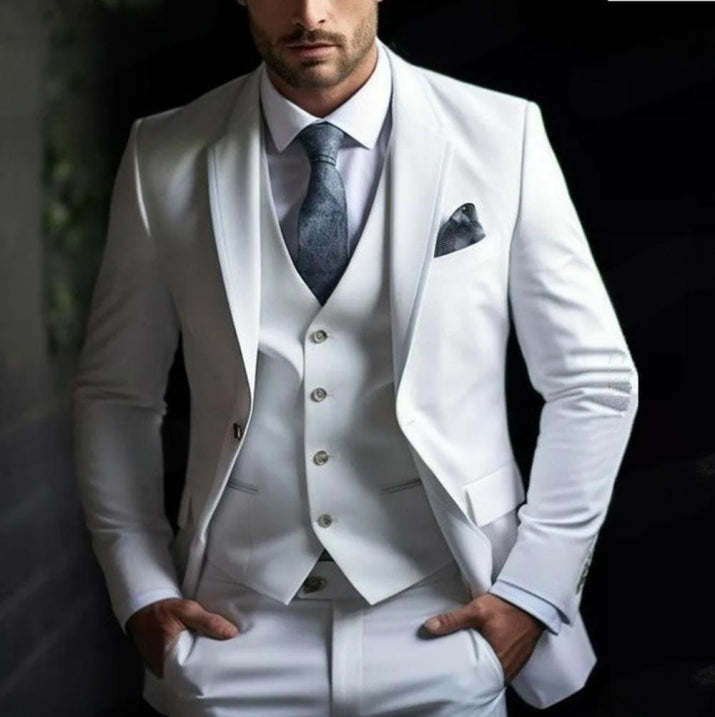 Men's Stylish 3-Piece Wedding Guest Suit | Classic 9