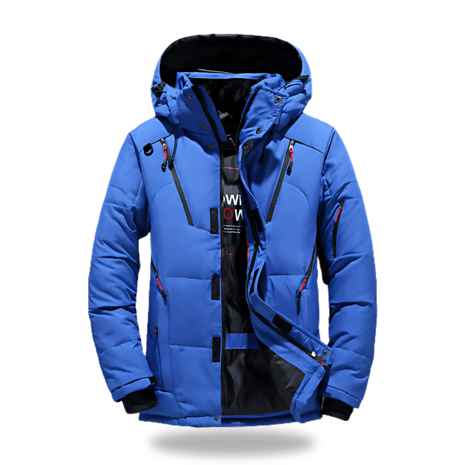 Men’s Waterproof Winter Jacket | Insulated Hooded Coat 0