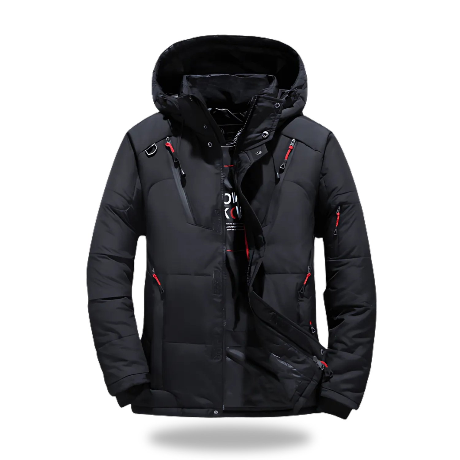 Men’s Waterproof Winter Jacket | Insulated Hooded Coat 1