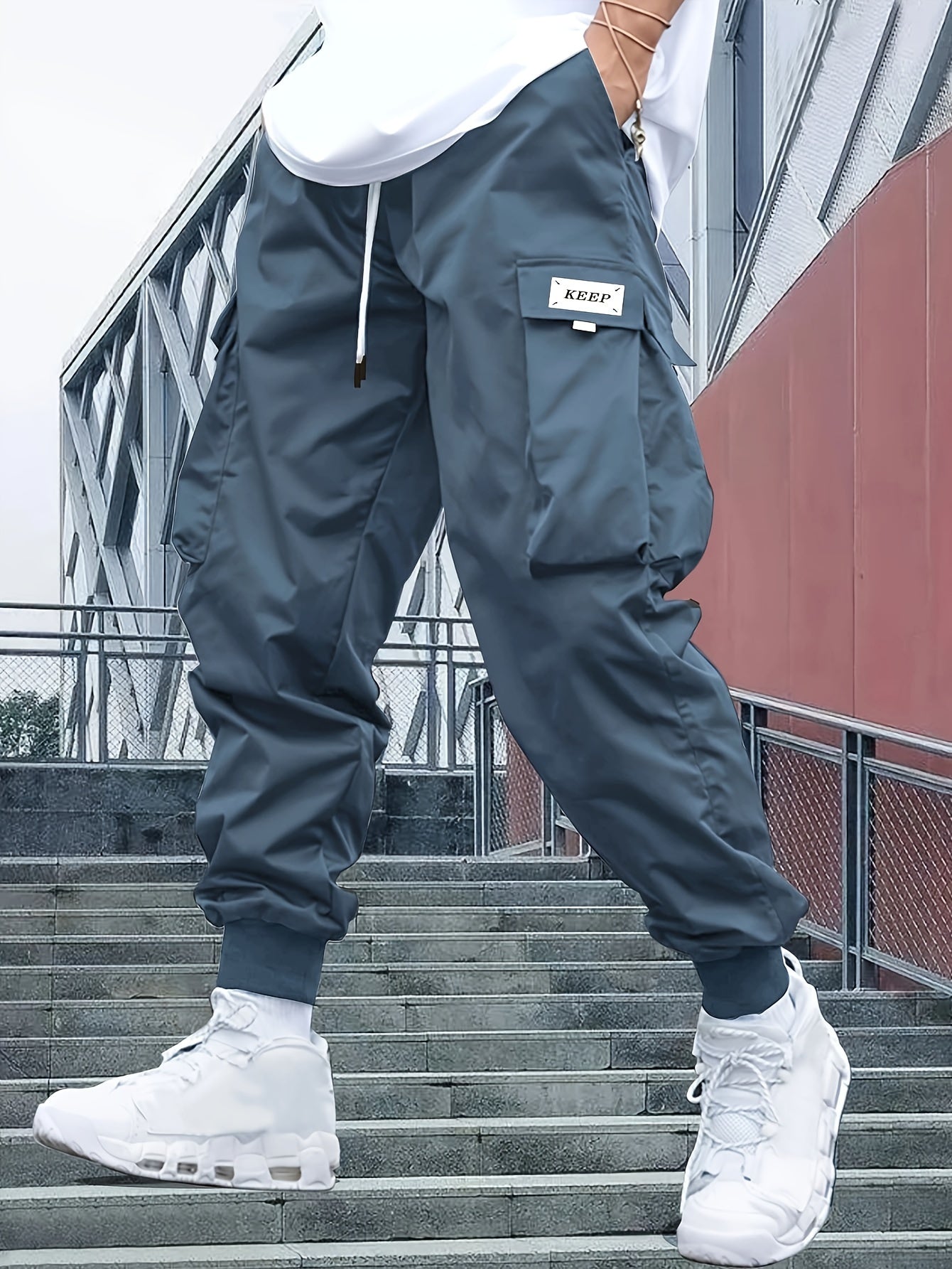 Men's cargo jogger pants 1