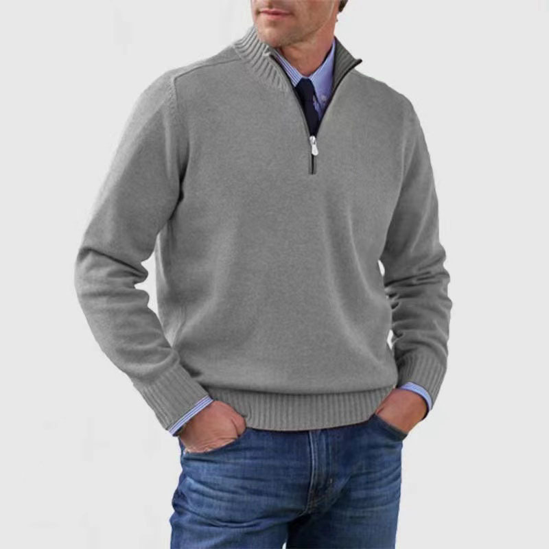 Men's half-zip sweater 1