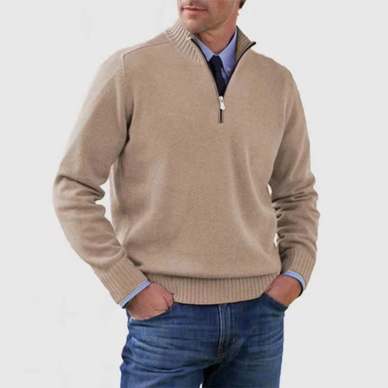 Men's half-zip sweater 6