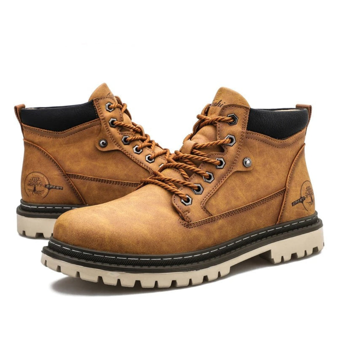 Men's leisure boots with lacing | Outdoor 3