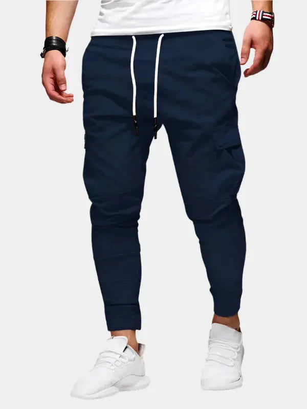 Men’s tapered jogger pants – slim fit stretch sweatpants for casual & active wear 6