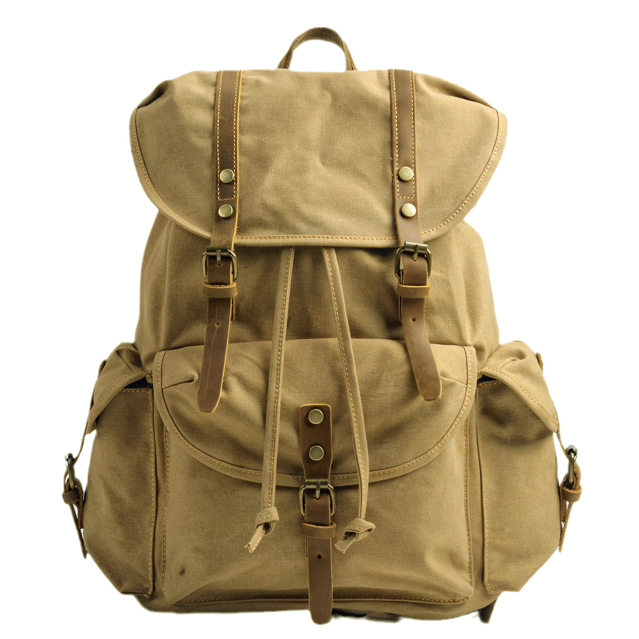 Military Canvas Backpack | INTERLAKEN 1
