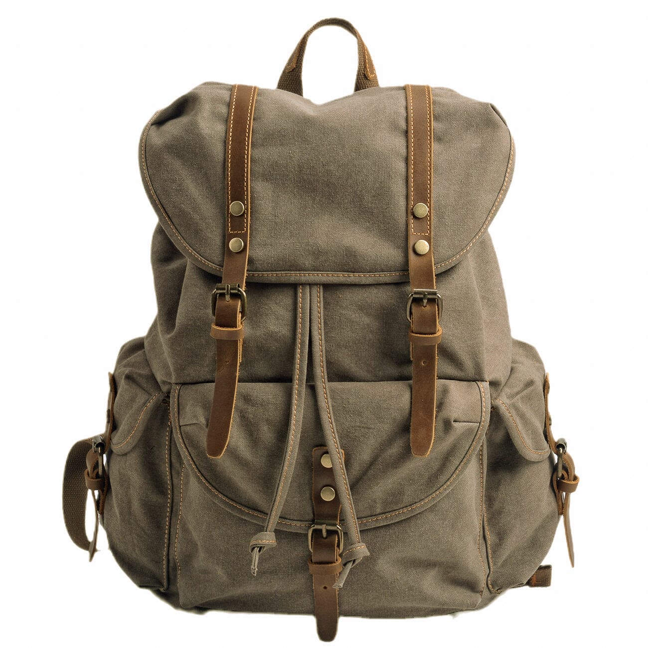 Military Canvas Backpack | INTERLAKEN 3