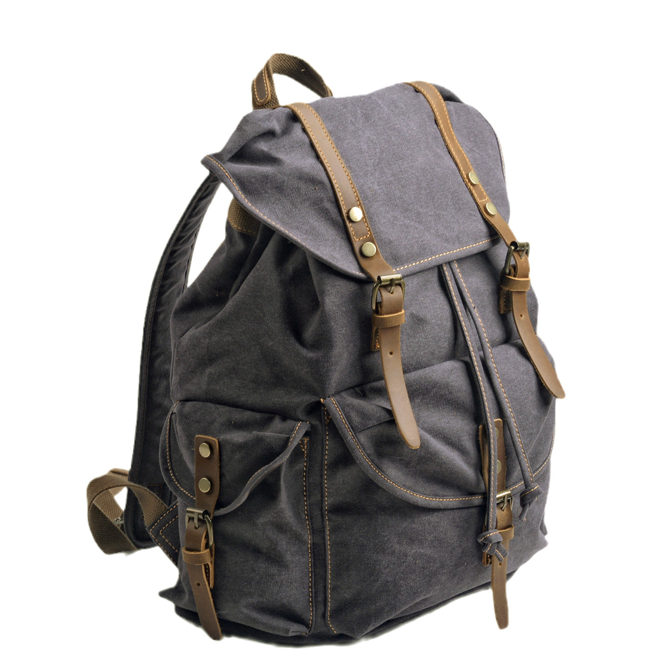 Military Canvas Backpack | INTERLAKEN 5