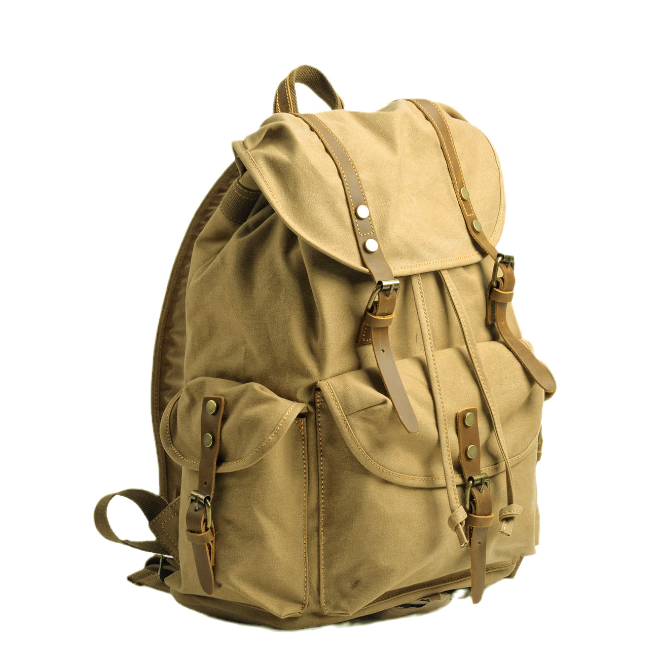 Military Canvas Backpack | INTERLAKEN 6