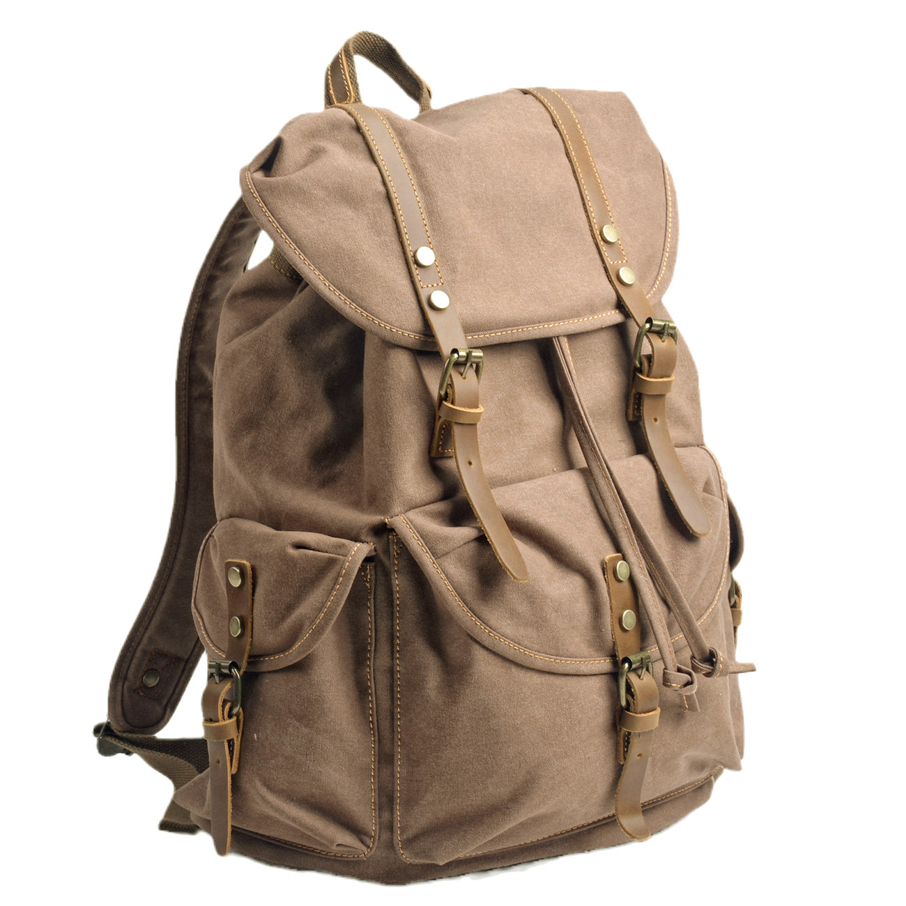 Military Canvas Backpack | INTERLAKEN 7