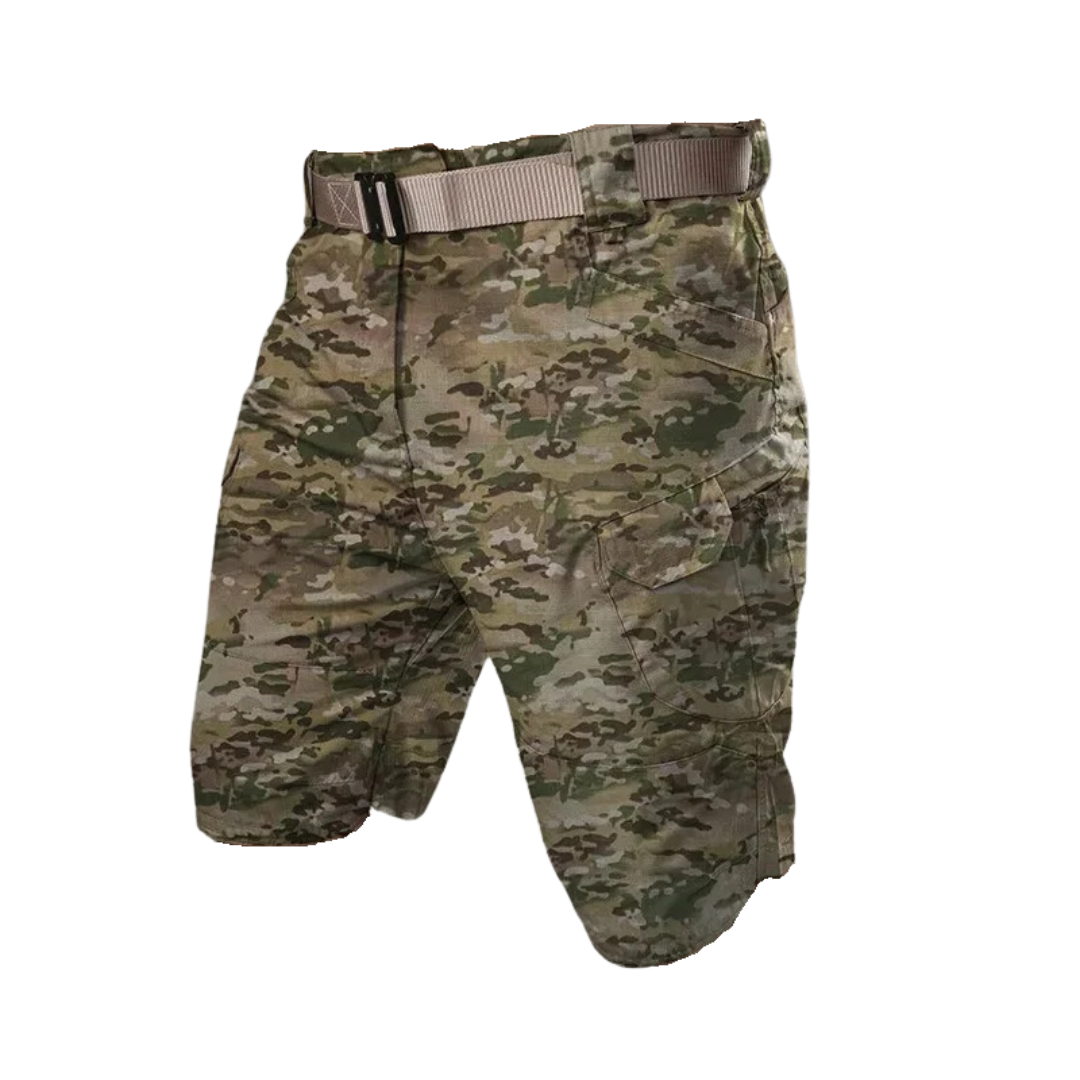 Outdoor Cargo Shorts - Elastic Design - 6 bags 6