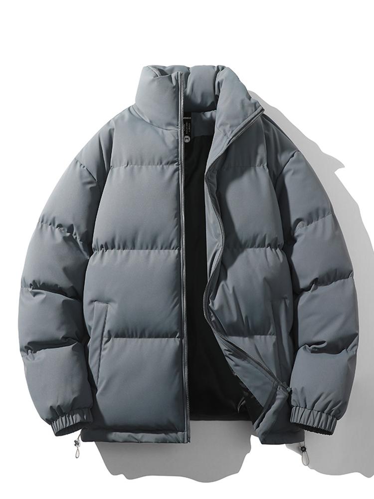 Oversized Short Puffer Winter Coat for Men - Elliot 4