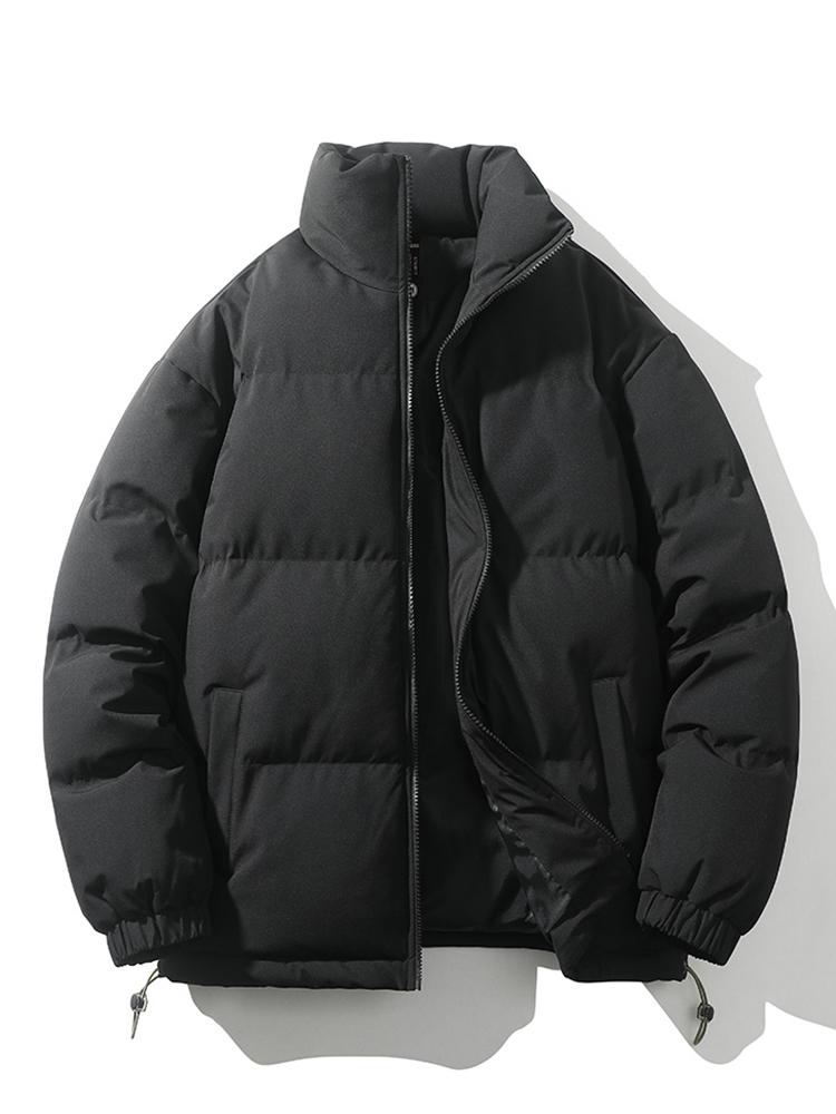 Oversized Short Puffer Winter Coat for Men - Elliot 6