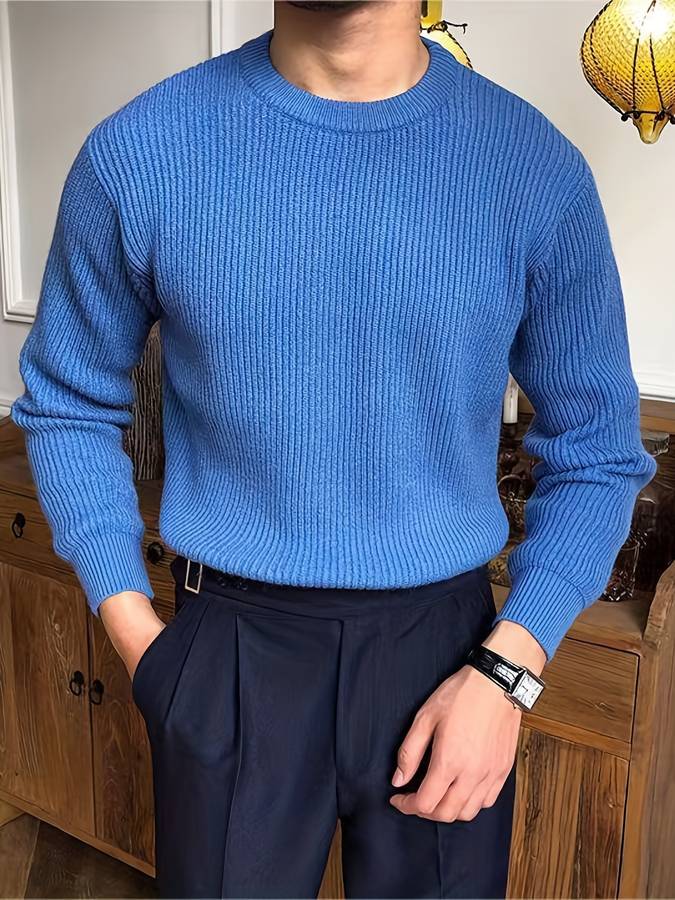 Premium Knitted Warm Sweater for Men - Lucas 6