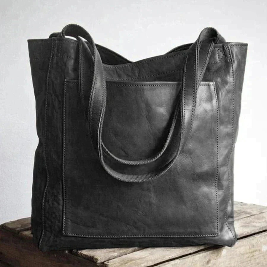 Handbag | Elegant Vegan Leather Design with Ample Storage Space-6