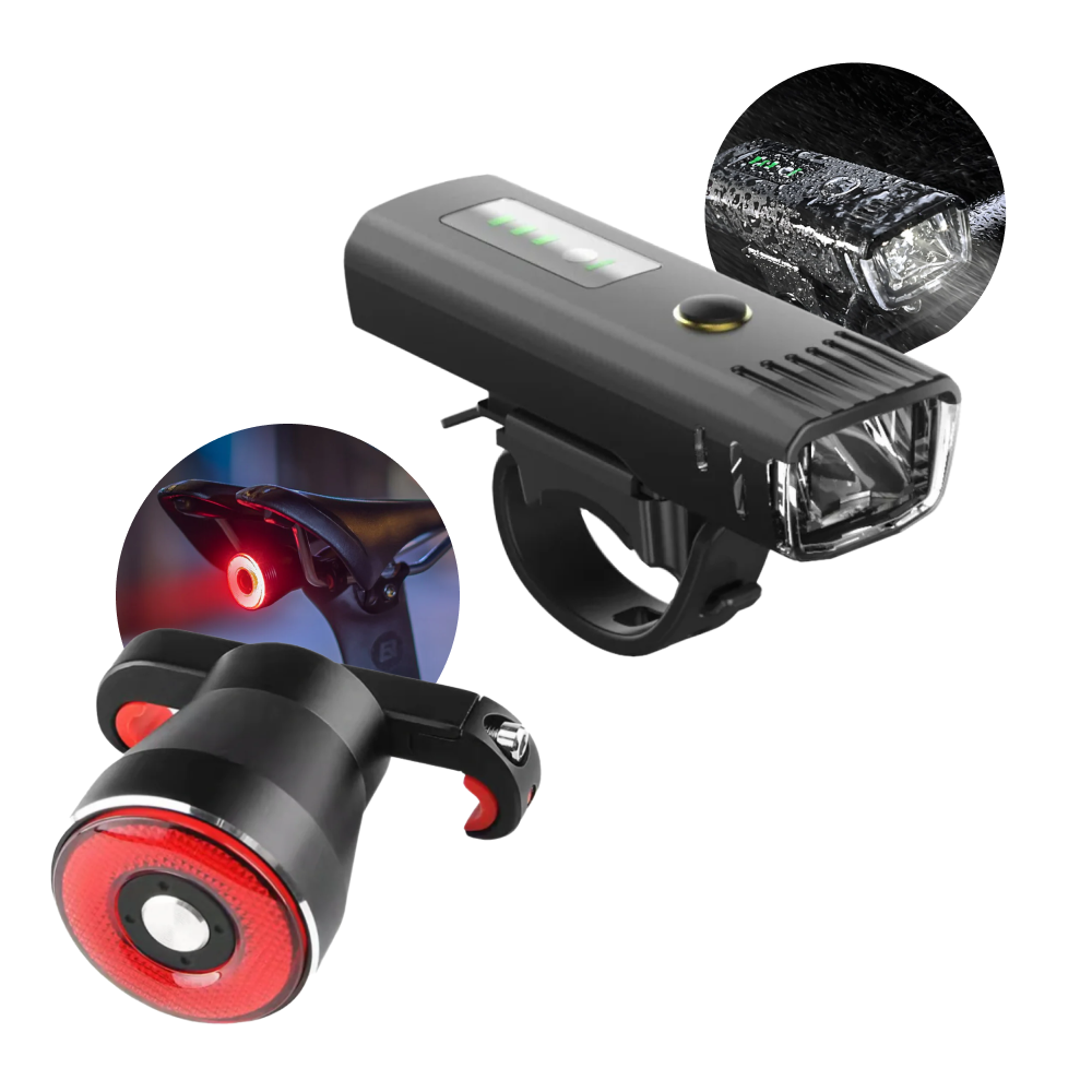 Safe through the darkness: your bicycle light bundle 0