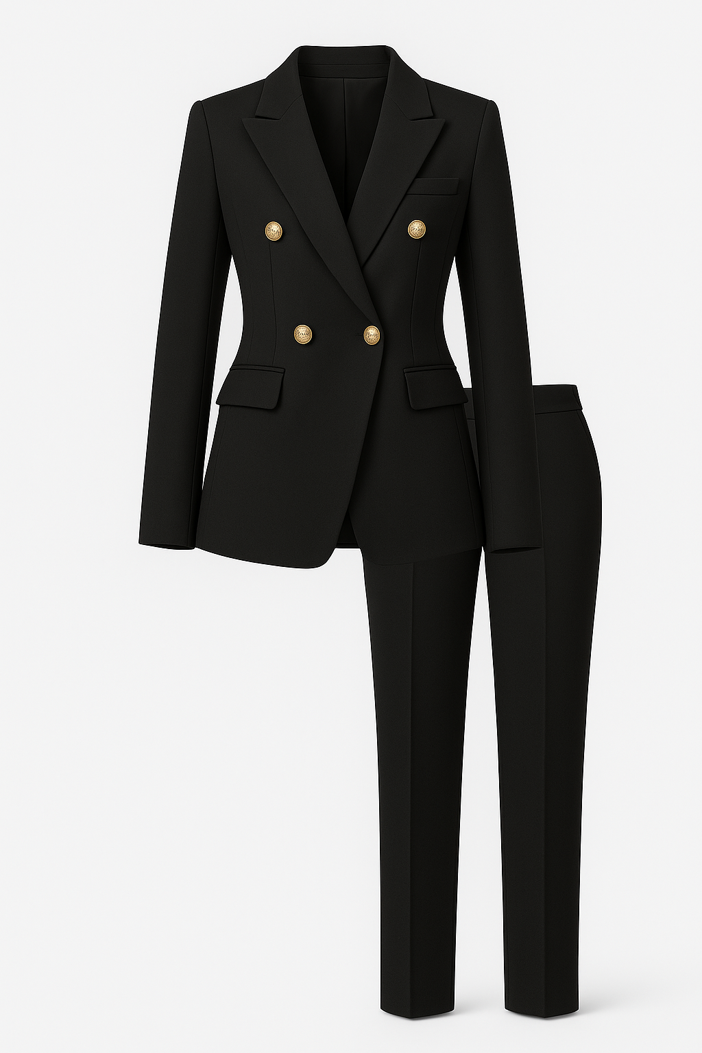 Sets Women Blazer and Trousers Two Piece Elegant 1