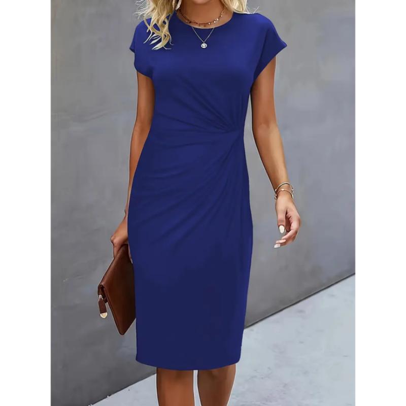 Short Sleeve Formal Dress For Women | Midi 2