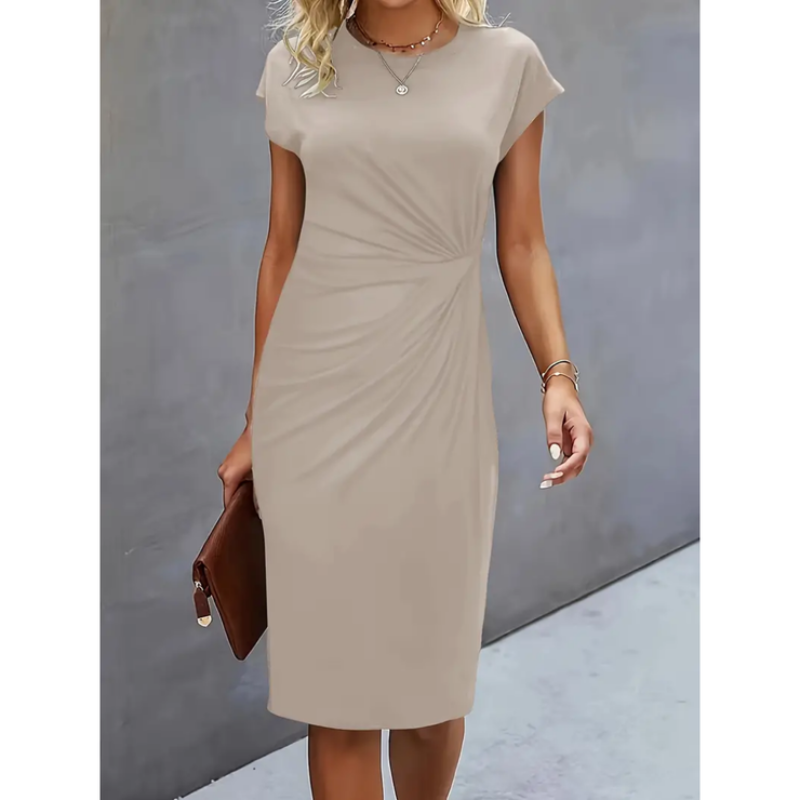 Short Sleeve Formal Dress For Women | Midi 3
