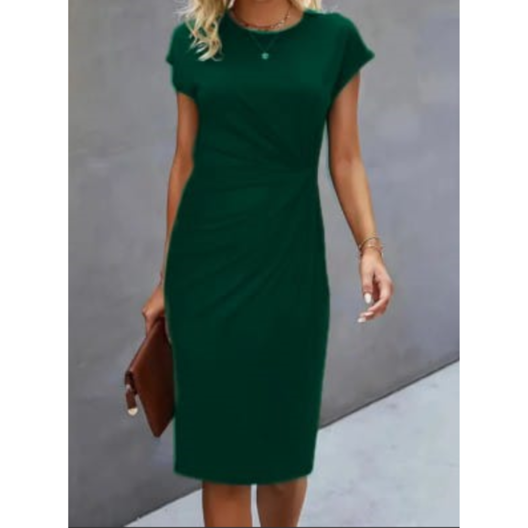 Short Sleeve Formal Dress For Women | Midi 7