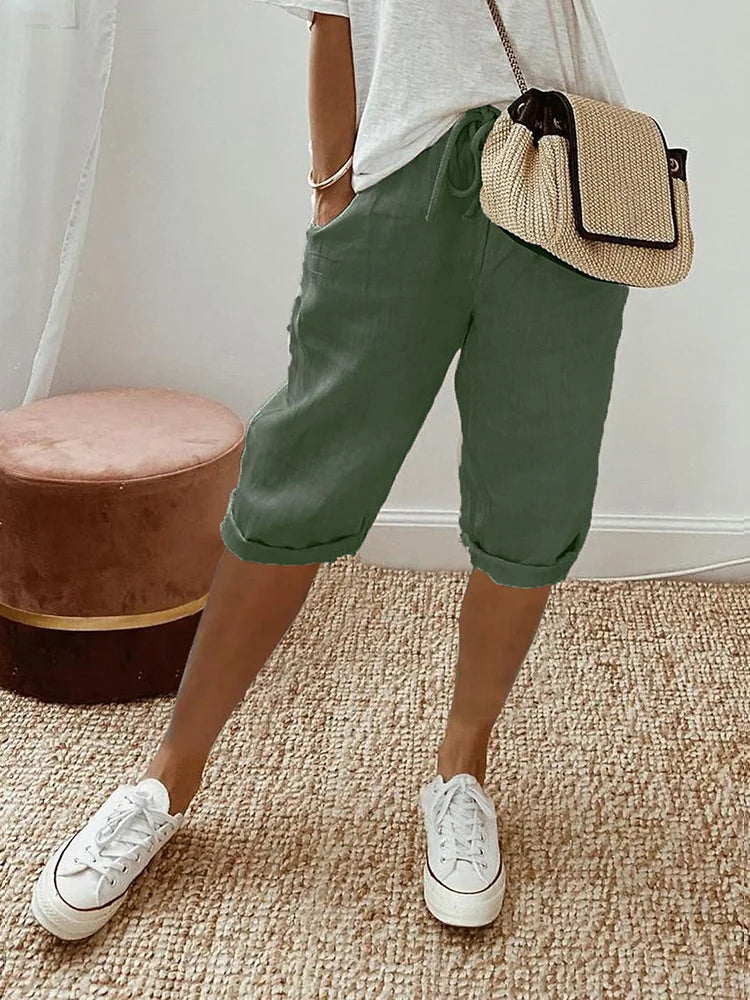 Short trousers with cord for women | Summer 3