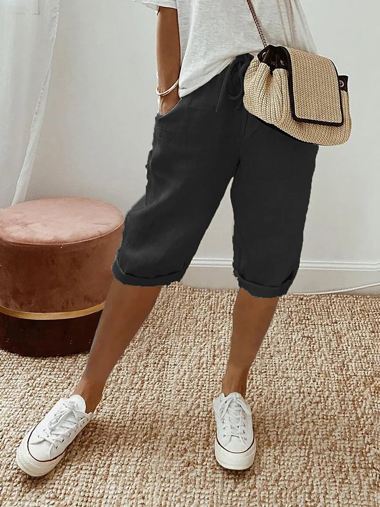 Short trousers with cord for women | Summer 4