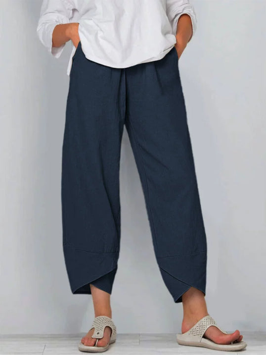 Slightly cropped trousers for women | Summer 3