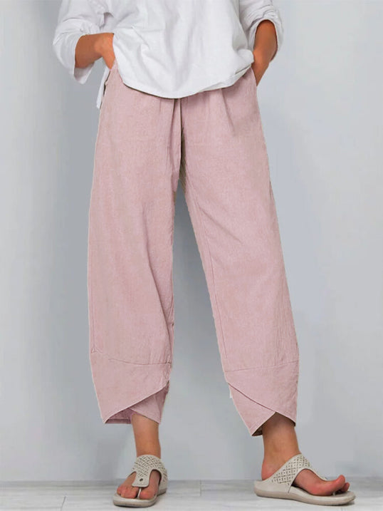 Slightly cropped trousers for women | Summer 6