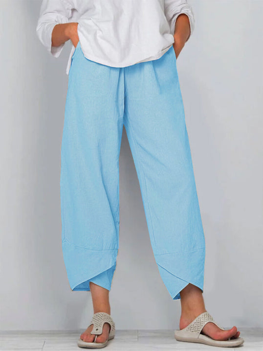 Slightly cropped trousers for women | Summer 7