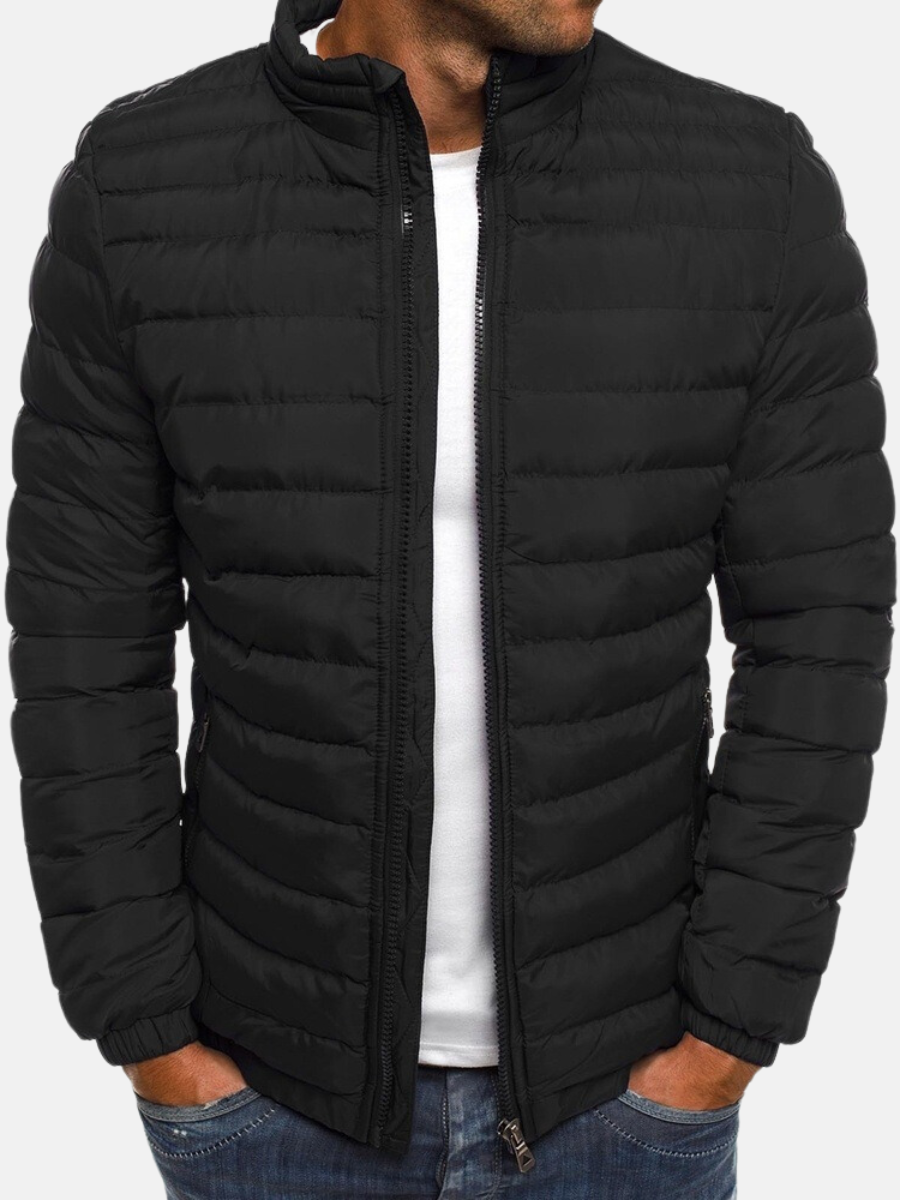 Stylish quilted jacket for men 0