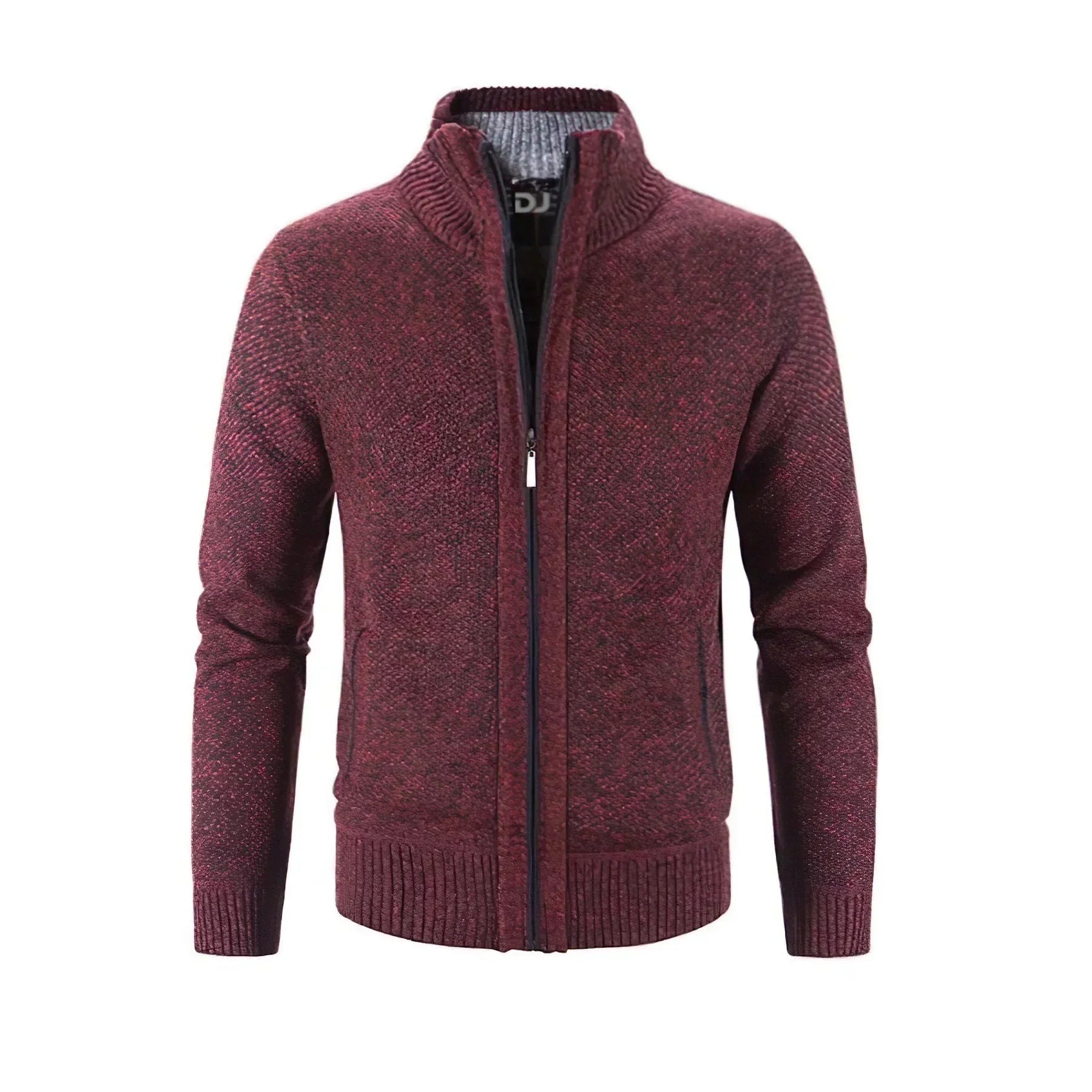 Stylish zip-up cardigan for men 4