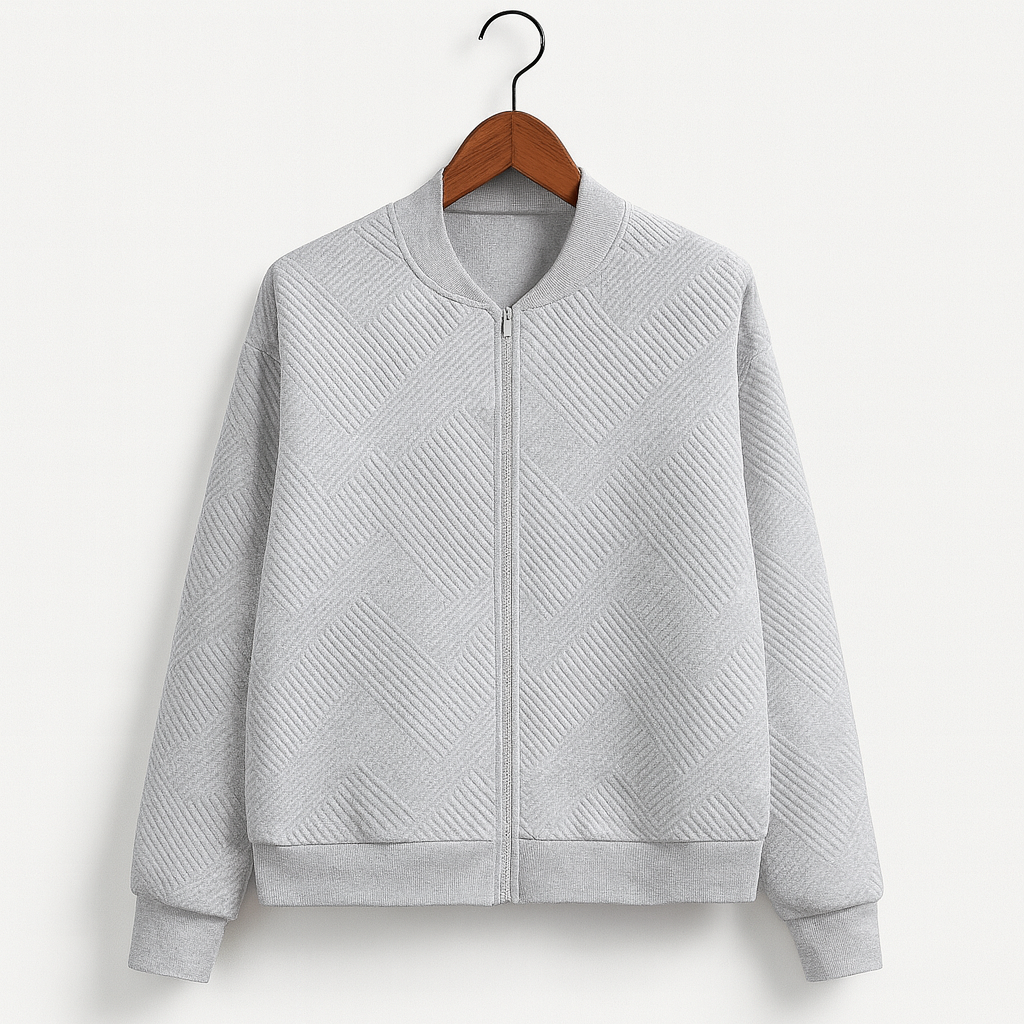 Stylish zip-up jacket for women 0