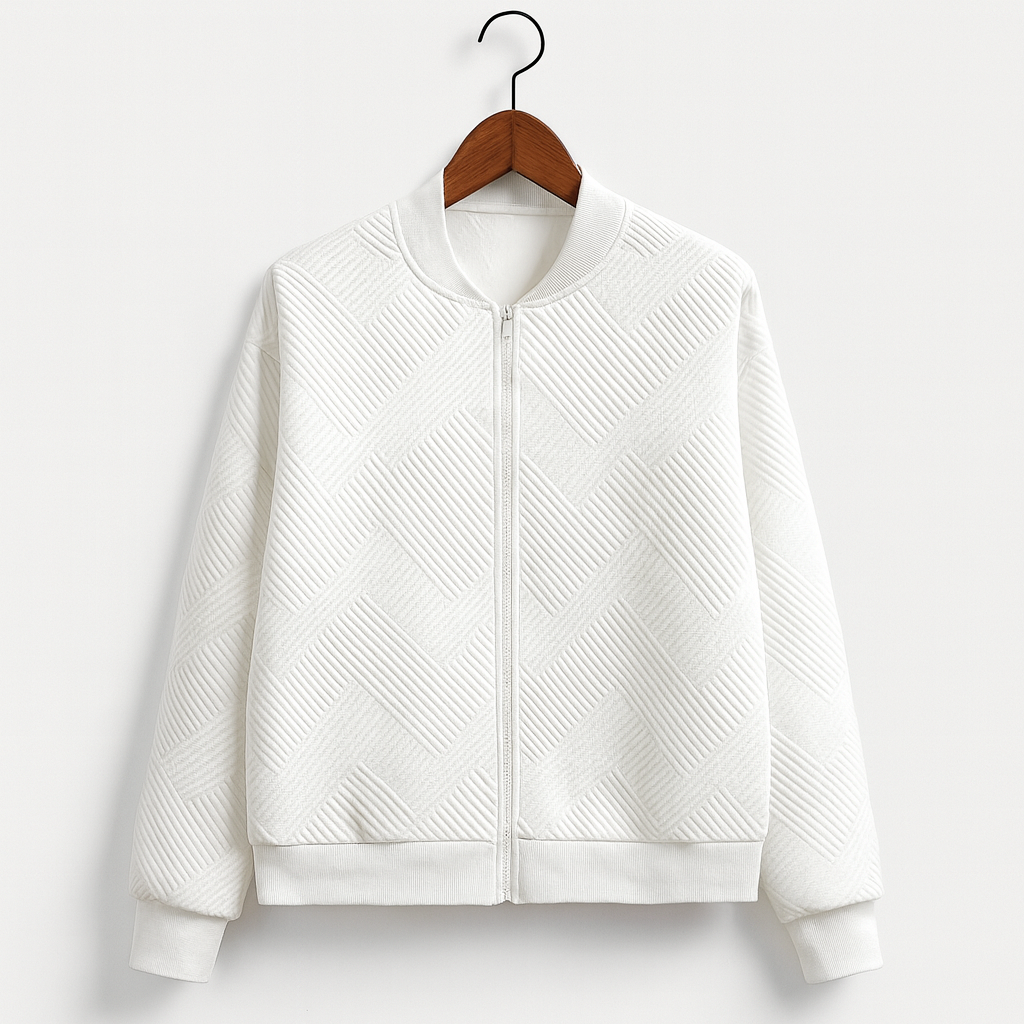 Stylish zip-up jacket for women 2