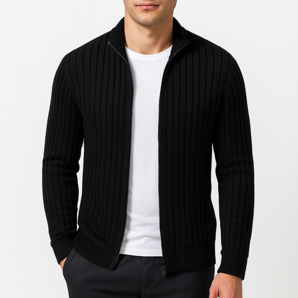 THRUSTYLE | Knit Zip Cardigan 5
