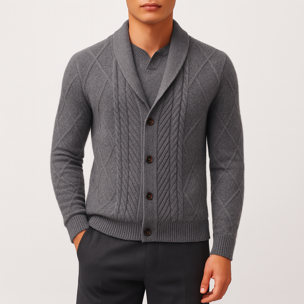 THRUSTYLE | Merino Cardigan 1