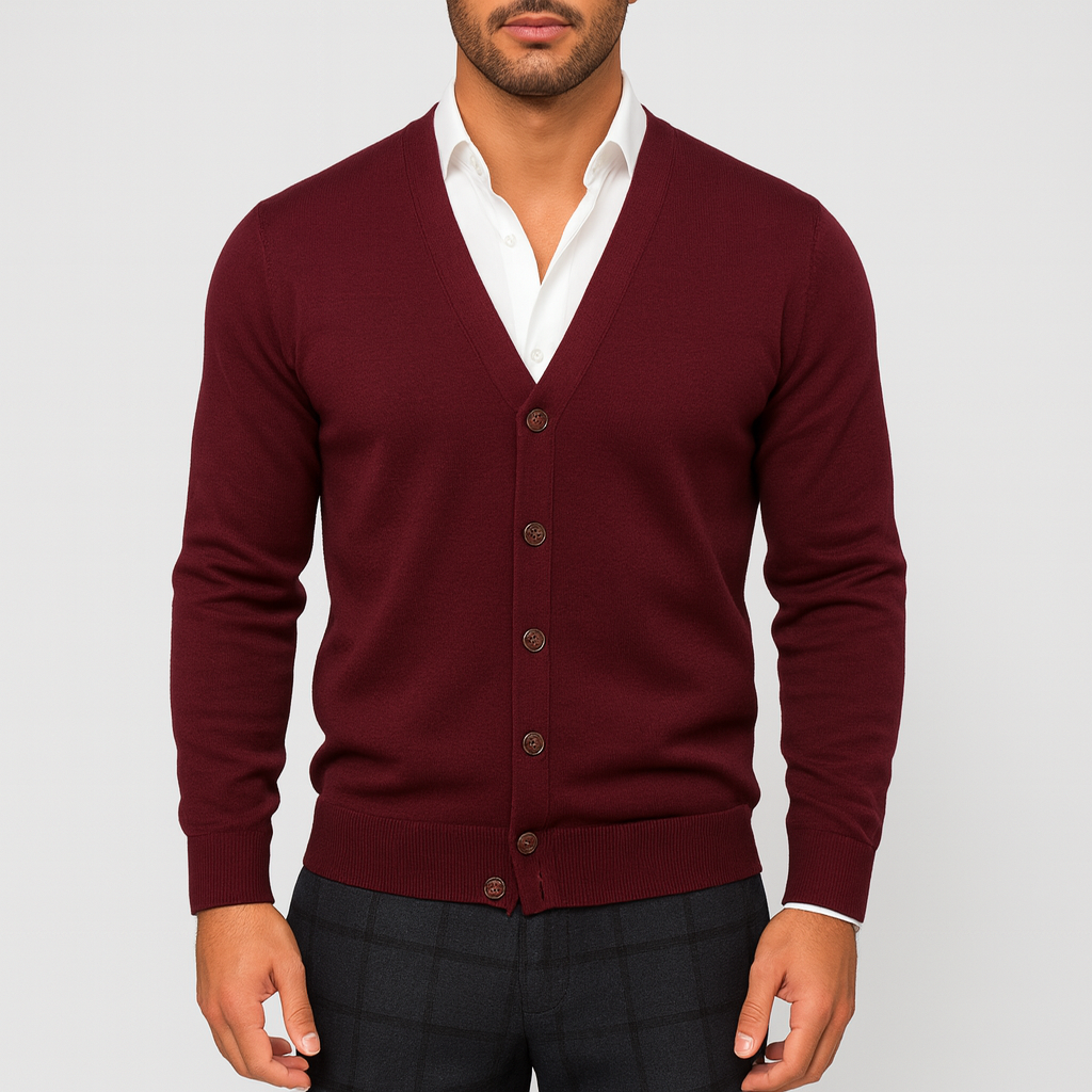 THRUSTYLE | V-Neck Cardigan 0