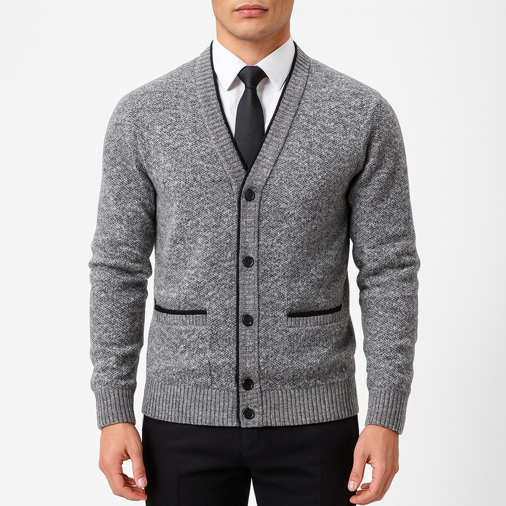 THRUSTYLE | V-Neck Cardigan 0
