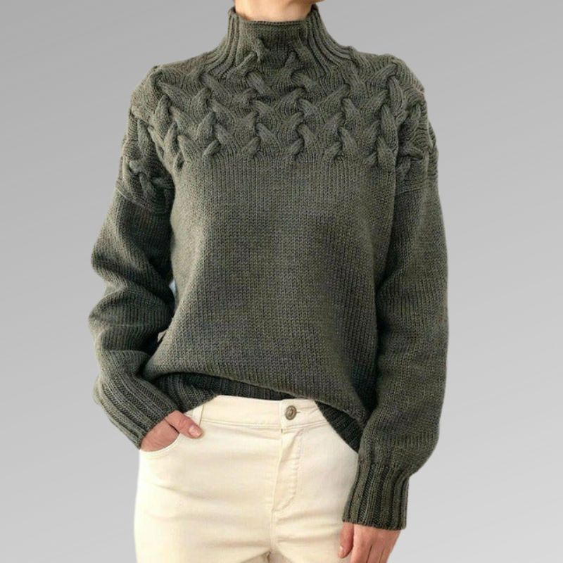 Turtleneck sweater modern and cozy for women Winter 2025 2