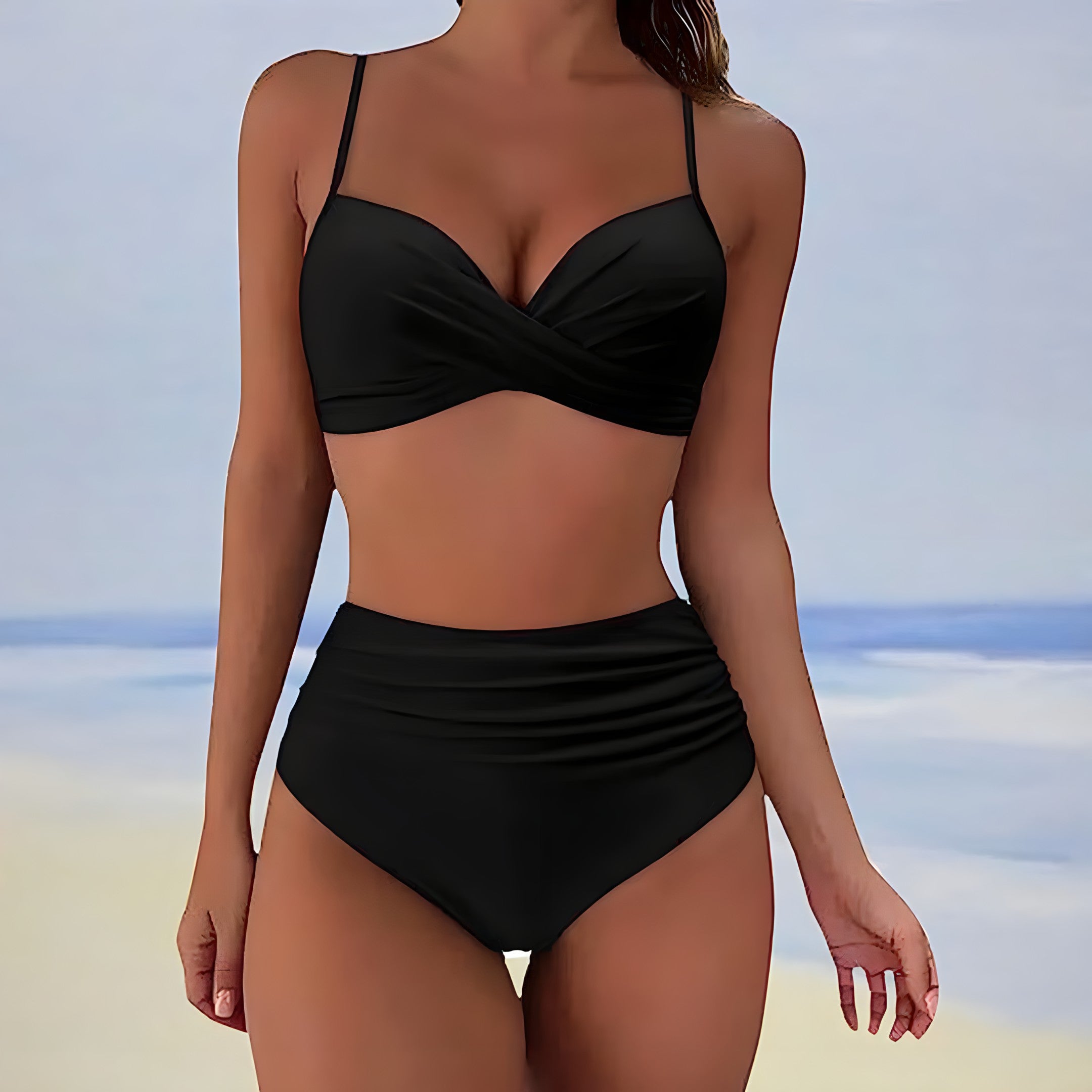 Two-piece bikini set for women | High waist 1