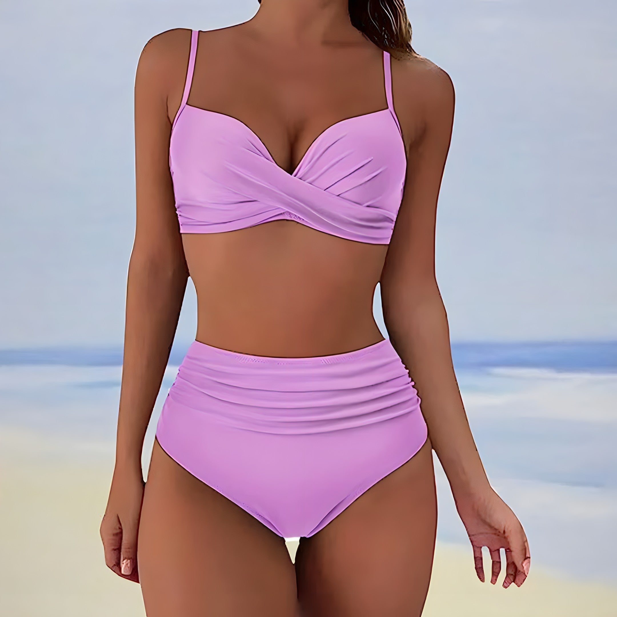 Two-piece bikini set for women | High waist 4