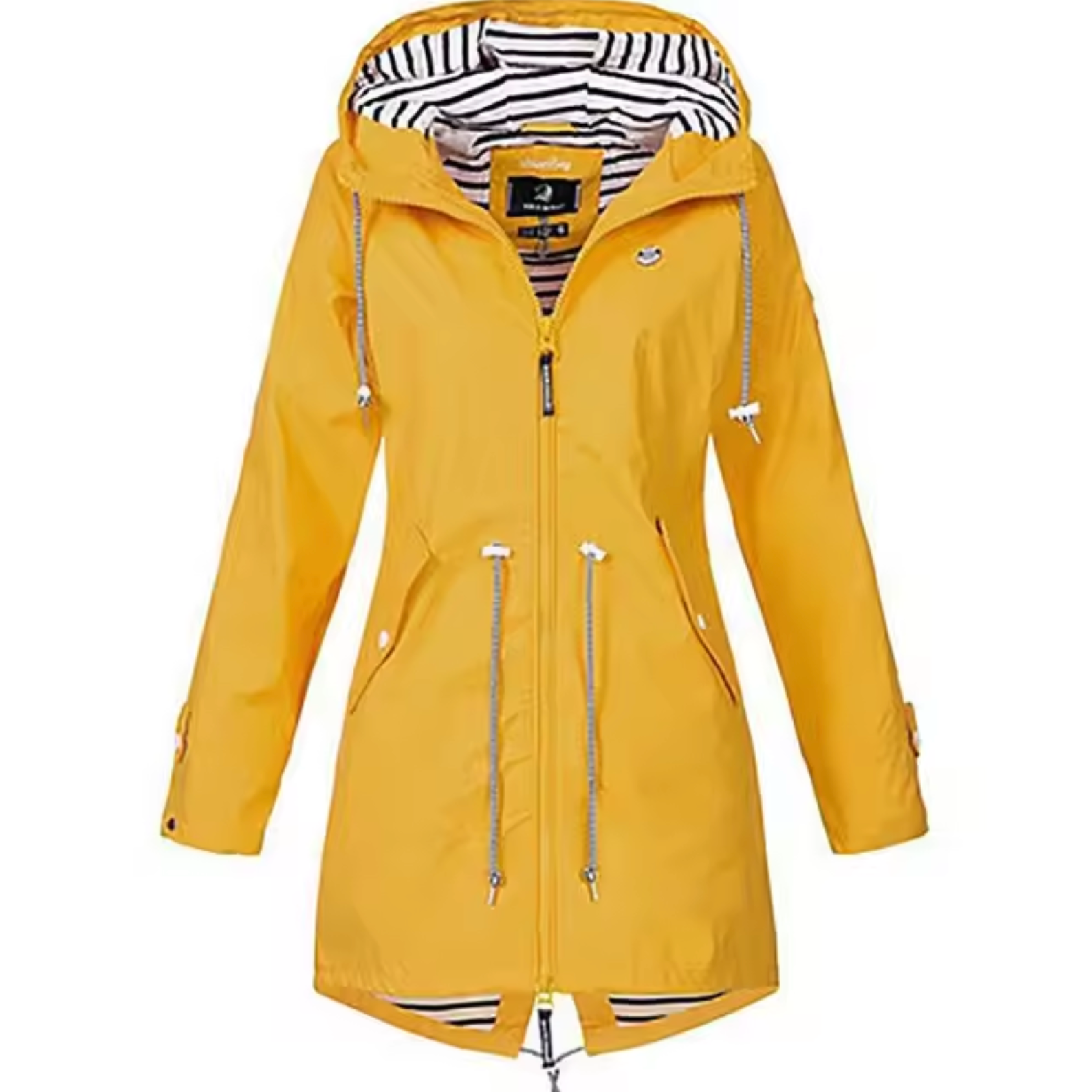 Waterproof Hooded Rain Jacket for Women 4