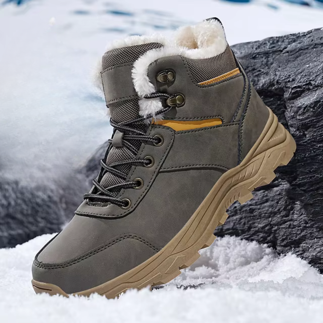 Winter men's hiking shoes - Plush lined - Waterproof 1
