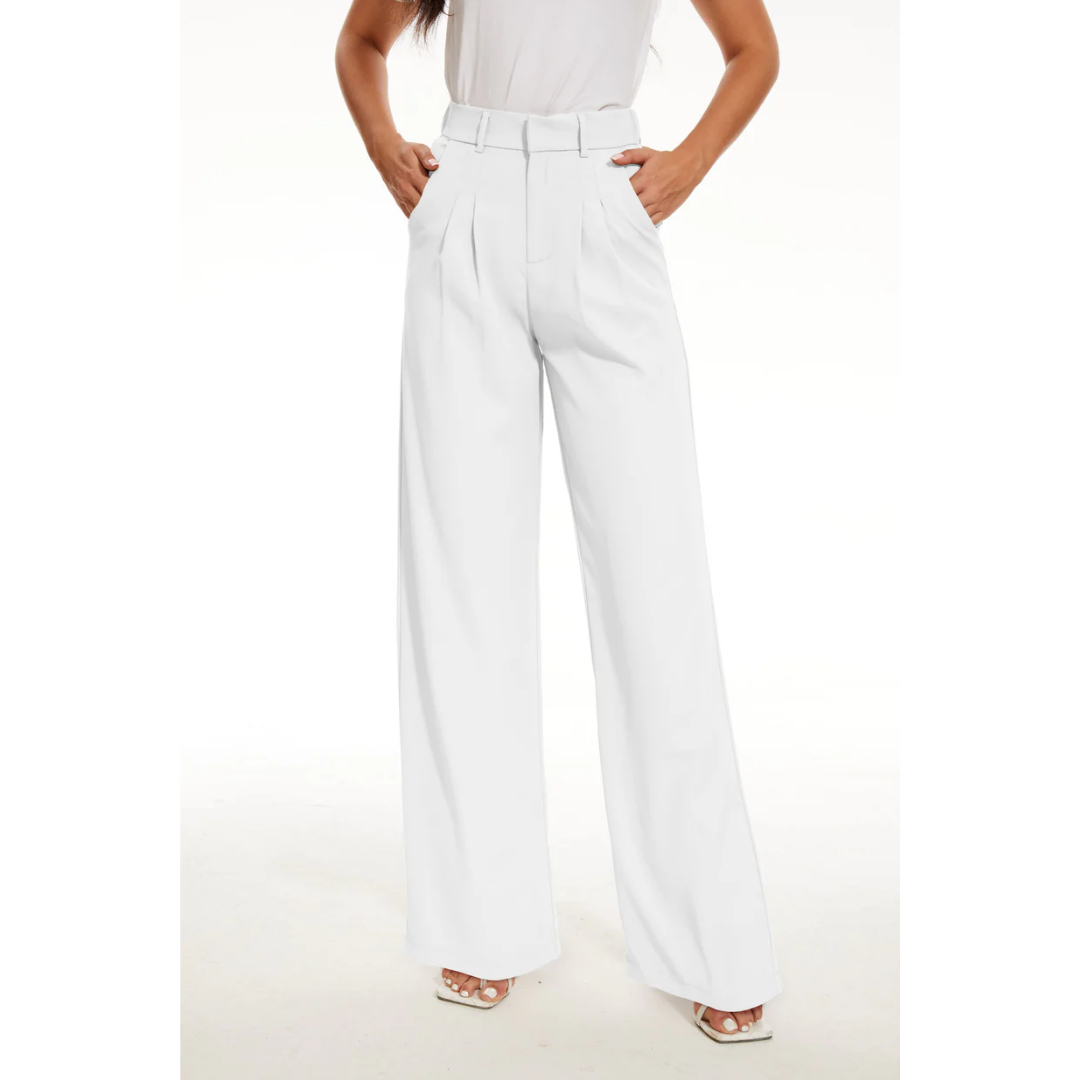Women's Casual High-Waisted Wide Leg Pants 0